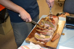 Amazing Stuffed Pork by. Bro. Tristan Dorny 
