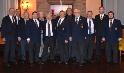 The Masters of Lodges and Grand Lodge Officers 