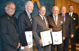Over 230 Years of Masonic Service Combined 