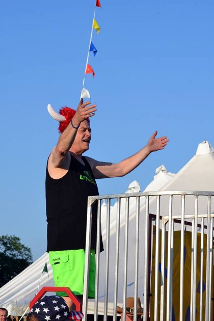 Donation Gets you Dunked! Grand Master in the Dunk Booth for Wiley Hall